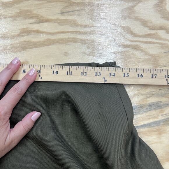 Coldwater Creek Midi Skirt Green Brown Size Medium Sequin Forest Fairy Granola - Picture 11 of 12